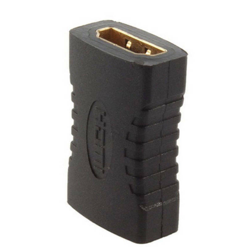 10pcs Black HDMI Female To Female Coupler Extender Adapter Connector HDTV 1080P