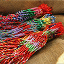 10x in Set Wholesale Bulk Lots Colorful Braid Friendship Cords Strands Brac J4Q5