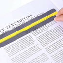 8pcs Visual Transparent Bookmark Index Tabs Labels Text Highlighter Page Marker