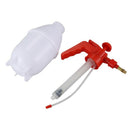 5X( Red Handle White Body Plastic Water Spray Bottle Pressurized Sprayer A7E9)