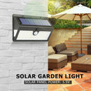 Waterproof Solar LED Light Motion Sensor Outdoor Security Wall Lamp (44LED)