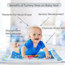 Sensory Water Mat Baby Toddler Squishy Play Crawl Tummy Time Liquid Inflatable Z
