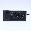 New 4 Band Acoustic Guitar Preamp Amplifier EQ 7545R Pickup 6.5MM Output