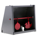 Integrated Shooting Target with Pellet Catcher for Training Black And Red