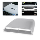 10" Car SUV Air Flow Intake Hood Scoop Bonnet Decorative Vent Cover Decor Grey