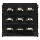 Black 3PDT 9-Pin Guitar Effects Stomp Switch Pedal Box Foot Metal True Bypa A3Q5