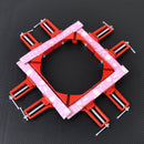 4pcs 3" 90 Degree Right Angle Miter Corner Clamp capacity Picture Frame Woodwork
