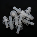 5 Pair Soft Silica Gel Swim Earphones Earplug Transparent Protection N6H1