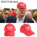 Trump 2024 I'll Be Back President United States USA Embroidered Trump Hat Ca Hn