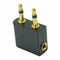 Airplane Headphone Audio Adapter Plug For 3.5mm Plug Jack Socket Converter