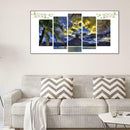 5pcs 5D DIY Full Drill Diamond Painting Mountain Range Cross Stitch Kits