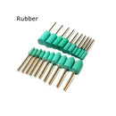 100 Pieces Mounted Points Grinding Heads For Mini Electric Drill Accessorie P2U1