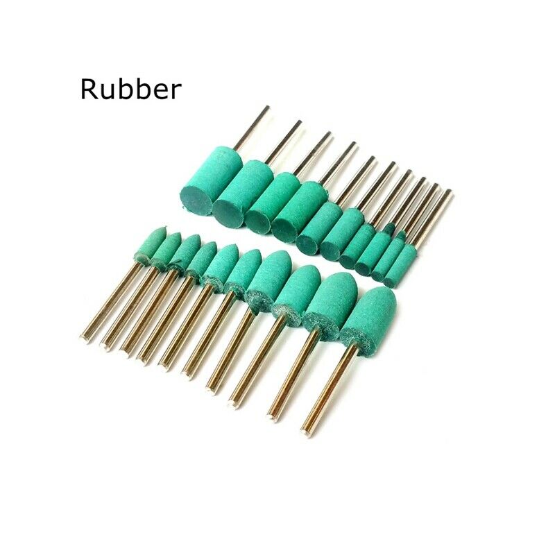 100 Pieces Mounted Points Grinding Heads For Mini Electric Drill Accessorie P2U1