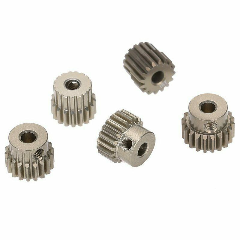48DP 3.175mm 16T 17T 18T 19T 20T Pinion Motor Gear for 1/10 RC Car Brushed  T1J5