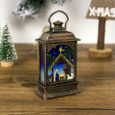2 Pcs Set Christmas Light Decorations Craft Home Decor Hanging Pendant Crea P9S4