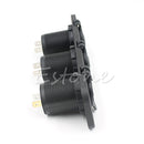 Dual USB Car Socket Splitter Power Adapter 12V Charger Outlet