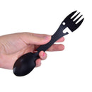 1PC Multifunctional Spoon Fork Outdoor Camping Stainless Steel For Camping Coo-
