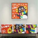 5D DIY Special Shaped Diamond Painting Christmas Chick Embroidery Craft Kit