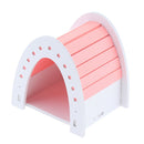 Hamster House Hideout Hideaway Exercise Toys for Rat Small Animal Pink