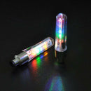 2X 5 LED Lamp Flash Tyre Wheel Valve Cap Light For Car Bike Bicycle MTB New