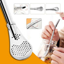 1X(Drinking Straws Set Of 12 Pieces Stainless Steel Reutilisables With Clea