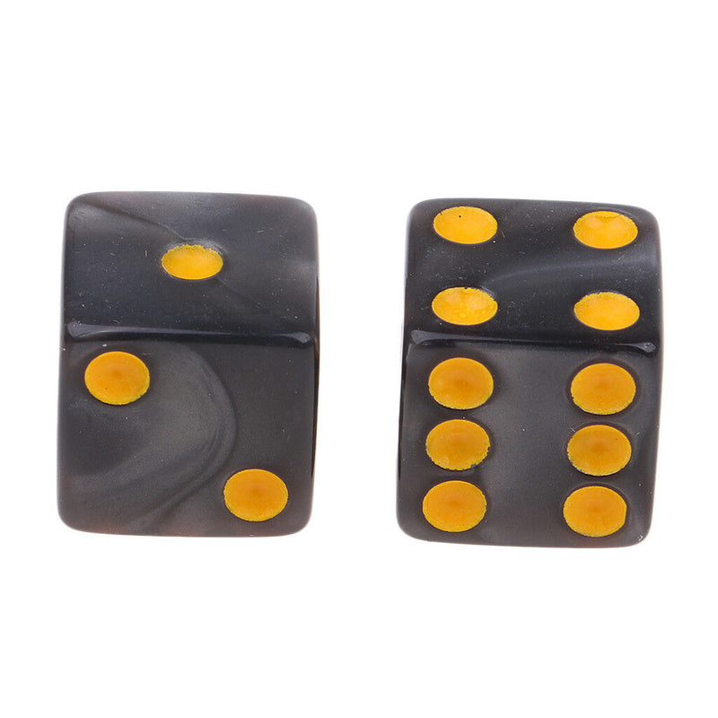 20Pcs/Pack Six Sided D6 Dice Die 16mm for Dungeons & Dragons Role Play Toys