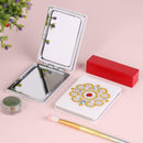 DIY Mandala Special Shaped Diamond Painting Makeup Mirror Folding Vanity Mirror