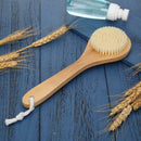 Wooden Handle Bristle Bath Brush Shower Massage Exfoliating Body Brushes