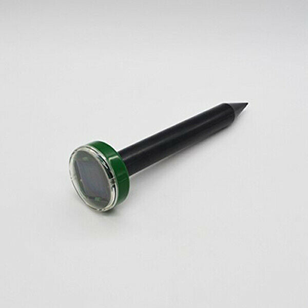 2 Pieces Solar Energy Ultrasonic Outdoor Animal Repellent Weatherproof For  B2B9