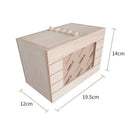 Photo Box Photograph Picture Album Moisture Proof Home Storage Wooden DIY Gift