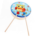 Tambourine Wooden Musical Tambourine Bedroom Decorative Set