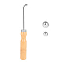 Professional Solid Wood Handle Repair Tool Trumpet Elbow Maintenance Care
