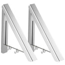 Invisible Clothes Hanger Folding Drying Rack Portable Retractable Space Tow