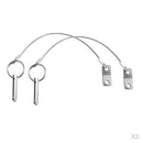 4pcs 316 Stainless Boat Top Quick Release Ball Spring Pin with For Marine Boat
