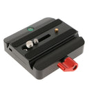 P200 Quick Release QR Clamp Base Plate for Manfrotto 500 AH 701 503 HDV 577