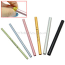 6 Pcs DIY Manicure Care C Curve Metal Rod Stick French Style Nail Art Tips Tool