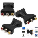 HDMI To AV Audio Adapter HDMI To VGA Connector RCA Video Audio Adapter For S Hn