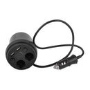 2 Socket Cigarette Lighter Dual USB Charger Car Power Charger Voltage Display