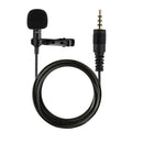 2pcs 3.5mm Jack Computer Clip on The Lapel
