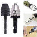 0.3MM - 6.5MM Keyless Hex Shank Adapter 1/4-Inch Hex Shank Twist Drill Chuck Hot