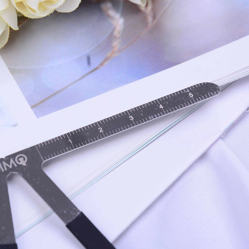 Microblading Eyebrow Stencil Makeup Reusable Measuring Shaper Tattoo RulerHP