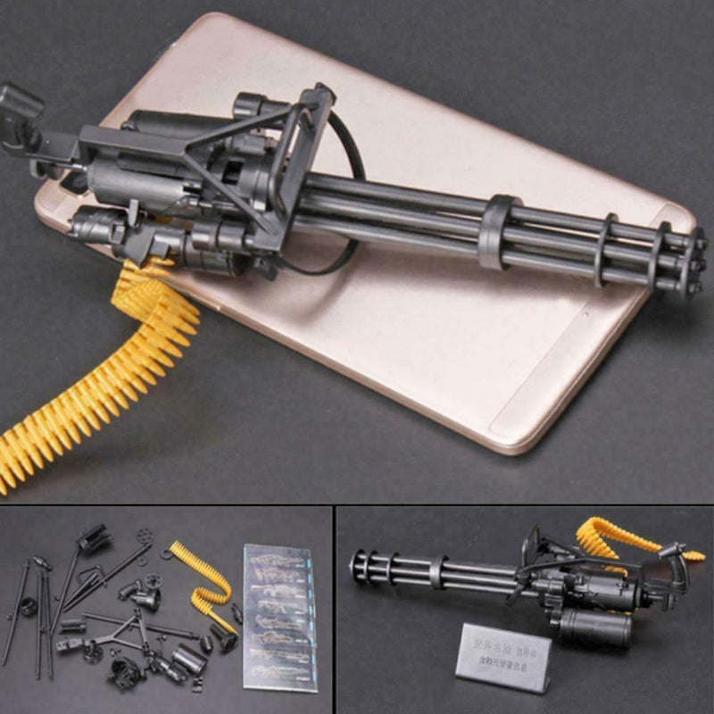 1:6 Scale M134 Minigun Gatling Machine Gun 16CM TERMINATOR For Action Figur W4C1