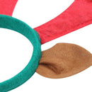 Christmas Deer Antlers Headband Hair band With Bells Party Prop H5T4