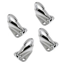 Qty(4) Heavy Duty Marine Grade Boat 316 Stainless Steel Snap  Hook 9mm