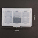 12+2 Slots Game Cards Storage Box for Nintendo Switch Accessory(White) SN9F