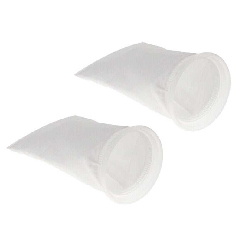 2 Pcs Aquarium Tank Filter Bag Aquarium Felt Filter Sock Bag 150um