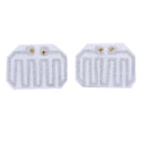2pcs 3.7V~ 5V Heating Pad Hand Warmer Heated Heating Film Electric Heat Mat BX