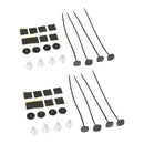 2 Set of Electric Radiator Fan Ties Straps Mounting Kit Strap Tie Universal Fit