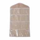 16 Pockets Closet Door Home Wall Hanging Organizer Storage Bags Pouch Beige