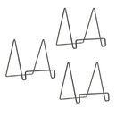 3pcs Iron Geometric Shape Easel Plate Display Stand Plate Bowl Stand Hoder